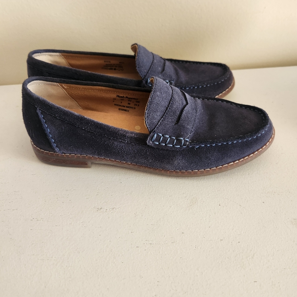 Hush puppy loafers